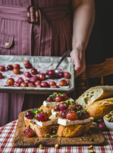 Ugnsbakade vindruvor