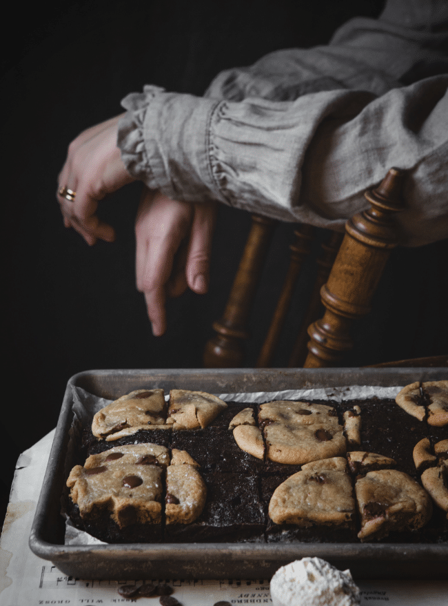 Cookie Dough Brownies