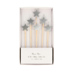 Ljus stjärnor silver