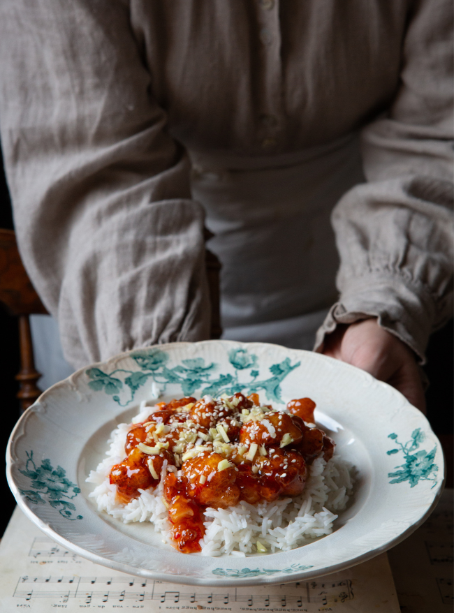 Sweet & Sour Cauliflower