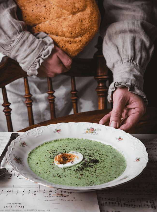 Broccolisoppa med västerbottenost