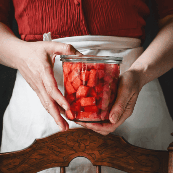 Picklad vattenmelon
