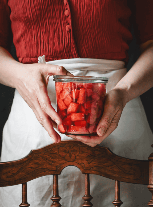 Picklad vattenmelon