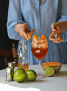 Golden ginger sunset