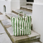 OMOM green stripes