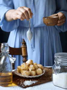 Rostad ananas med kokos & rom