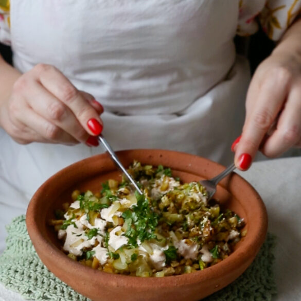 vegetarisk kebab