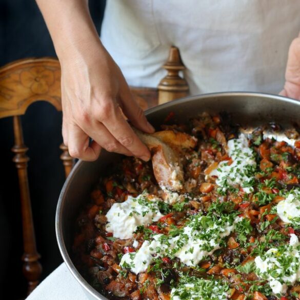 Grönsaksragu_med_burrata